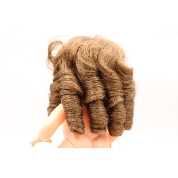 NEW Kemper Originals Jullien Light Brown Pigtails Curly Hair Wig Bangs Size 8-9 - Picture 4 of 7